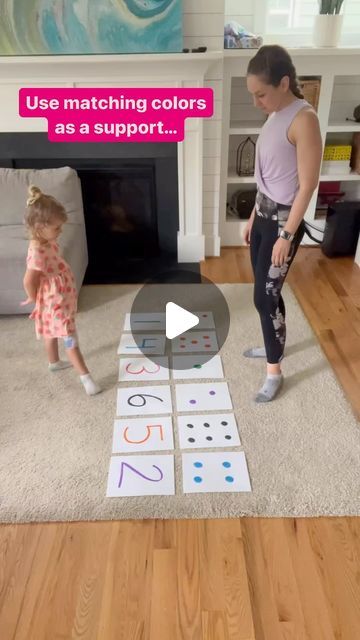 22K likes, 496 comments - sprinkleinlearning on May 3, 2024: "Dots and Numbers ✨ Get up and moving with this number game! Practice counting, number recognition and matching. We love kinesthetic lea...". Number Game For Preschool, Numbers Game, Number 3 Activity, Number Games For Preschool, Numbers Activities For Kids, Number Activities For Preschool, Number Game, Number Activities For Toddlers, Numbers Activities Preschool