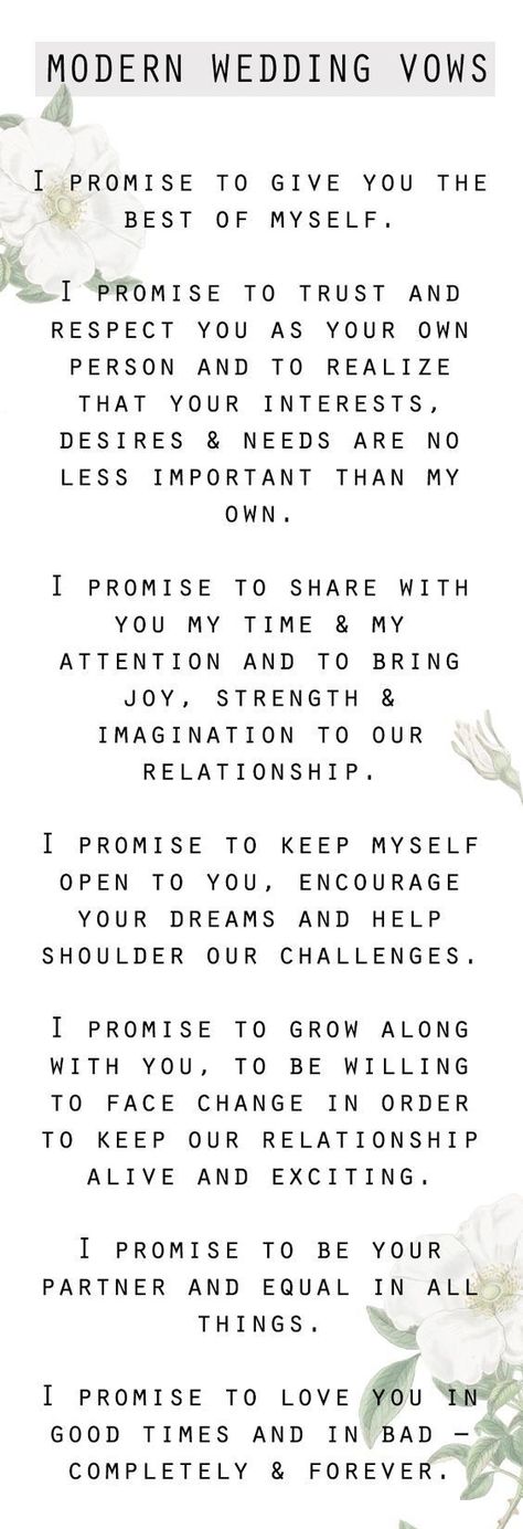 15 Romantic Non-traditional Wedding Vows for Your Ceremony--Wedding Vows to Husband and Wife ot Make You Cry, How to Write Your Own Wedding Vows,Impressive Wedding Vows Ideas Samples Wedding Vow To Wife, Vow Ideas To Wife, Wedding Vows Non Traditional, Wedding Vows That Make You Cry To Wife, Vows For Him Future Husband, Husband Vows To Wife, How To Write Vows To Wife, Sample Vows To Husband, Vow To Wife