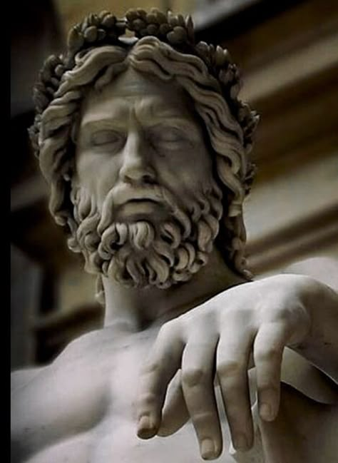 Zeus Sculpture, Greece Tattoo, Zeus Statue, Greek Mythology Statue, Zeus Tattoo, Greek Pantheon, Ancient Greek Sculpture, Statue Tattoo, Classic Sculpture