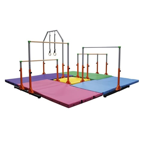 Home Gymnastics Room, Gymnastics Bedroom, Gymnastics Things, Gym For Kids, Preteen Bedroom, Gymnastics Ideas, Gymnastics Equipment For Home, Best Gymnastics, Gymnastics Events