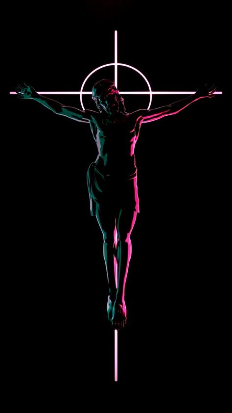 Fresh Photography, Cool Jesus, Cross Background, Vaporwave Wallpaper, Cross Wallpaper, Jesus Wallpaper, Japon Illustration, Jesus Painting, Jesus Christ Images