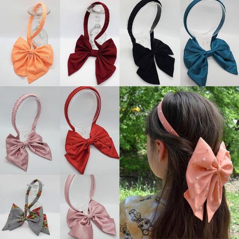 #hairclips #hairaccessories #handmade #la #hairclip #hairbows #headbands #accessories #bows #headband #fashion #hairpins #hair #smallbusiness #hairstyles #scrunchies #os #shopsmall #bow #babygirl #hairband #hairbands #supportsmallbusiness #maedemenina #hairbow #earrings #hairstyle #handmadebows #hairclipmurah #jepitrambut #handmadewithlove #kidsfashion #hairpin #hairaccessory #love #hairclipskids #hairclipimport #headpiece #hairclipkorea #jepitrambutkorea #o #clips #bowsbowsbows #hairaccesories Headband Looks, Elegant Tiara, Girls Hair Bows Diy, Diy Hair Accessories Ribbon, Bow Hairband, Plastic Headband, Diy Headband, Fabric Bows, Diy Ribbon