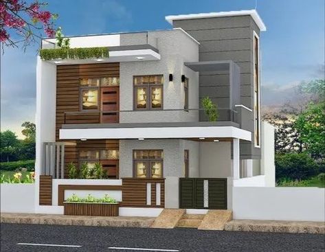 30 X 50 House Plans South Facing, 1500 Sq Ft House Elevation, 25x60 House Elevation, 27 Feet House Front Elevation, South Face Elevation Designs G+2, South Face House Elevation G+1, 30x50 House Elevation Design, South Facing Duplex House Plans, South Face House Elevation