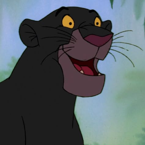 Bagheera is the tritagonist of Disney's 1967 film the The Jungle Book. He served as the guardian of the "man-cub", Mowgli and is the somewhat reluctant companion of Baloo. Bagheera is presented as a wise figure. Level headed and intelligent, the panther is amongst the most down-to-earth residents of the jungle. When first introduced, he is seen as a selfless and caring individual, rescuing the orphaned Mowgli, and going out of his way to ensure his safety from that moment forward. Although... Jaguar Costume, Jungle Book Bagheera, Jungle Book Characters, Disney Hairstyles, Panther Costume, Black Panther Costume, Dinosaur Halloween, Jungle Book Disney, Disney Cats