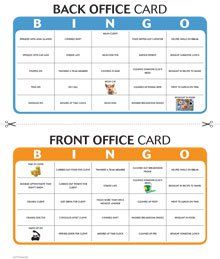 Brighten your veterinary workday with bingo Veterinary Technician Student, Office Bingo, Veterinary Technician Week, Veterinary Humor, Veterinary Nursing, Veterinary Receptionist, Doctor Stuff, Veterinarian Office, Vet Tech School