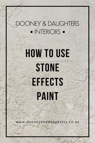 How To Use Stone Effects Paint | Dooney & Daughters Painted Concrete To Look Like Stone, Paint Concrete To Look Like Stone, Stone Look Paint, How To Paint Stone Wall, Old World Painting Techniques, Limestone Paint Wall, Concrete Texture Paint, Stone Texture Paint, Stone Effect Paint