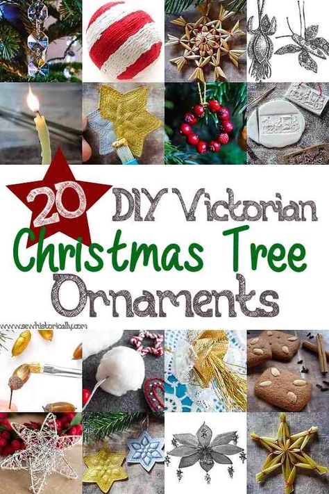 Victorian Christmas Tree Decorations Diy, Victorian Christmas Crafts Diy, Victorian Christmas Cones, Handmade Vintage Christmas Ornaments, How To Make Victorian Christmas Ornaments, How To Make Vintage Christmas Ornaments, Old Fashion Christmas Ornaments, Victorian Diy Crafts, Victorian Paper Ornaments