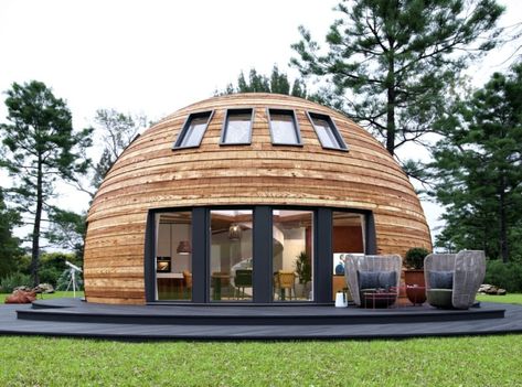 PRICES - Domir Round House Plans, Geodesic Dome Homes, Dome Home, Wooden Structure, Home Wood, Cob House, Dome House, Earth Homes, Geodesic Dome