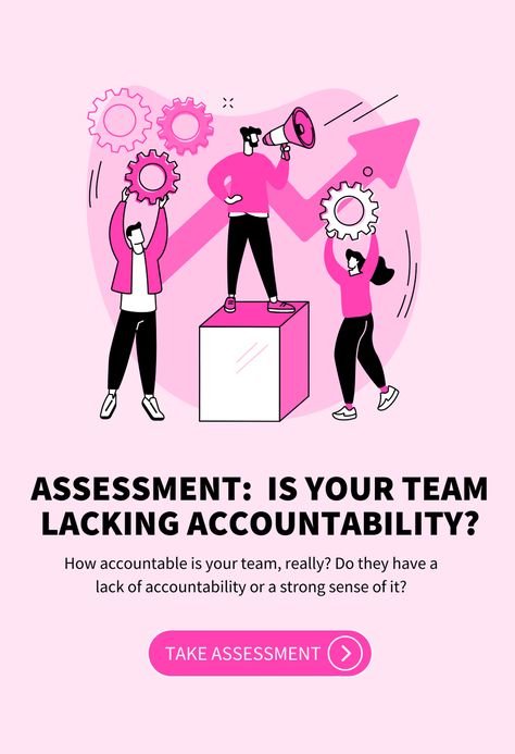 Leaders in all departments and industries want their teams to be highly accountable - and for a good reason! When your team follows through on agreements, takes ownership of their actions, owns their mistakes, and takes initiative, great things can happen like improved team culture and individual performance. But how accountable is your team, really? Do they have a strong sense of accountability, or do their behaviors point to a lack of it? Take this assessment to find out! Lack Of Accountability, Team Culture, Managing People, Job Security, Group Training, Team Training, Leadership Development, Ask For Help, Helping Others