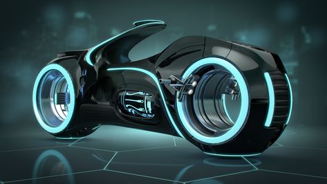 Tron Art, Tron Light Cycle, Tron Bike, Tron Legacy, Space Ship Concept Art, Light Cycle, Futuristic Motorcycle, Concept Motorcycles, Cyberpunk Aesthetic