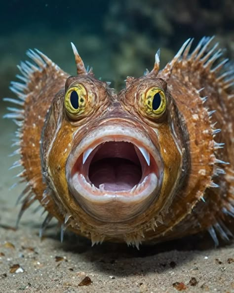 Hag Fish, Dangerous Fish, Scary Fish, Weird Sea Creatures, Ocean Aquarium, Rare Fish, Water Creatures, Deep Sea Creatures, Weird Fish