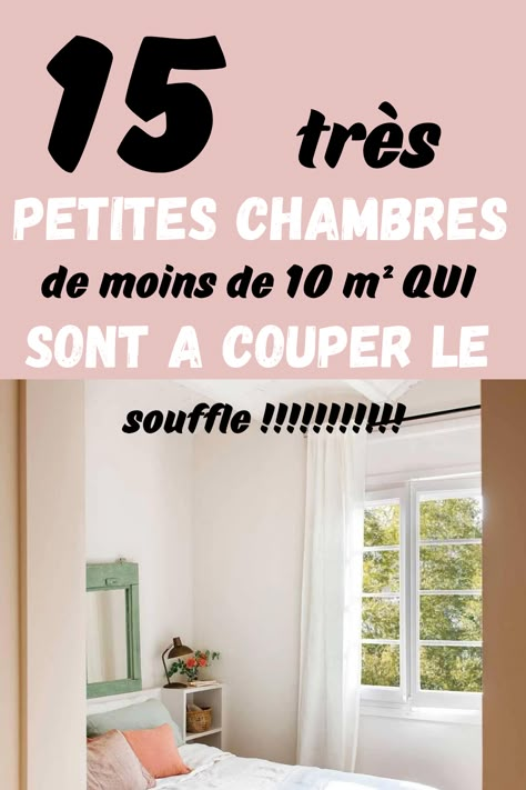 15 très petites chambres de moins de 10 m² qui sont à couper le souffle ... C’est très courant d’avoir des chambres de moins de 10 m² mais ce n’est pas un problème insurmontable. 13 M2 Bedroom, 8 M2 Bedroom, Bedroom 16m2 Design, Bedroom 10m2, Bedroom 9 M2, Idee Deco Diy, Ikea Inspired Bedroom, Esthetics Room, Ikea Bedroom