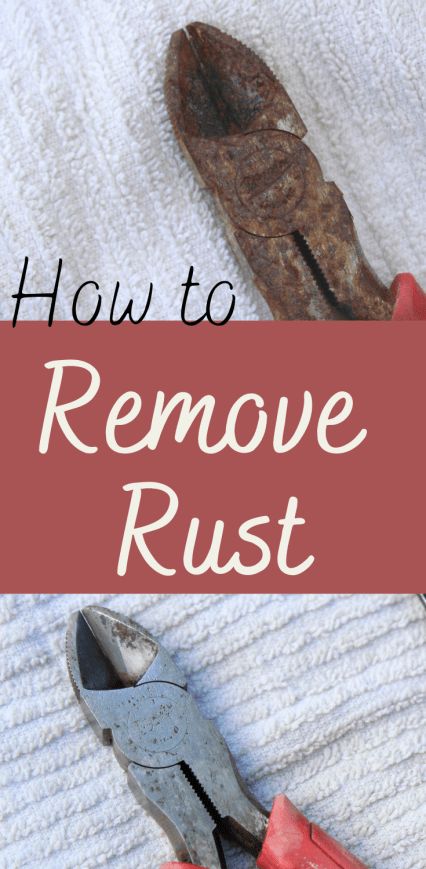 Cleaning Rusty Tools, Old Garden Tools, Clean Rust, Rusty Tools, Rusty Garden, Remove Rust, How To Clean Rust, Lawn Tools, Rust Removers