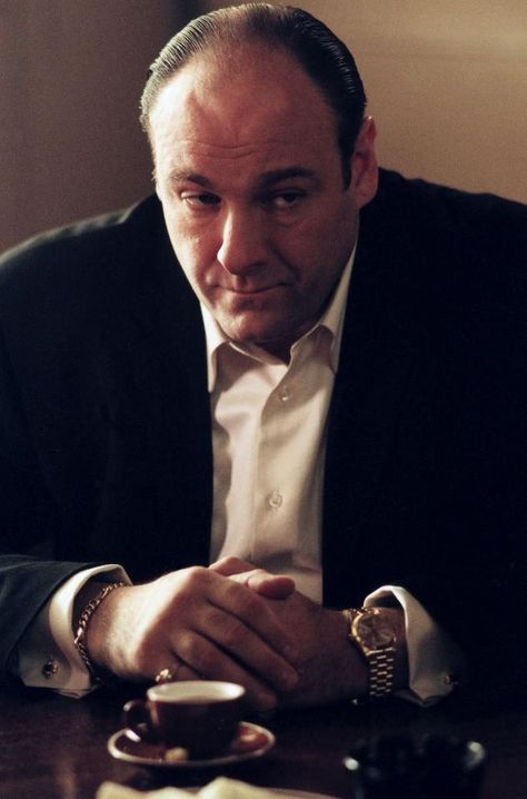 Tony Soprano/Sopranos - wears Rolex Day Date President luxury watch Sopranos Poster, James Gandolfini, Tony Soprano, The Sopranos, Drama Tv Series, Septième Art, Great Tv Shows, How Many People, Cool Countries