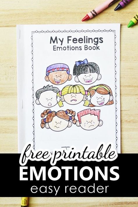 Social Emotional Worksheets Preschool, My Feelings Preschool Crafts, Kindergarten Social Emotional Worksheets, My Feelings Worksheet Preschool, Emotions Books Preschool, Feeling Books For Preschool, All About Me Social Emotional Activities, Diy Emotions Flip Book, Feelings Activity Kindergarten