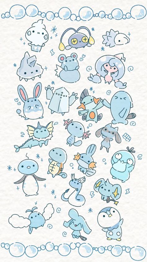 Snom Pokemon Wallpaper, Cute Pokemon Art, Pokemon Backgrounds, Your Adorable, Pokemon Stickers, Cute Pokemon Pictures, Pokemon Eevee, Cute Pokemon Wallpaper, Pokemon Drawings