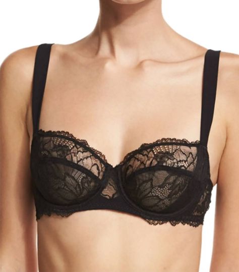 7 French Lingerie Brands to Know | Who What Wear Affordable Lingerie, Half Cup Bra, Lingerie Brands, French Lingerie, Bra Brands, Design Textile, Demi Bra, Diy Couture, Plunge Bra