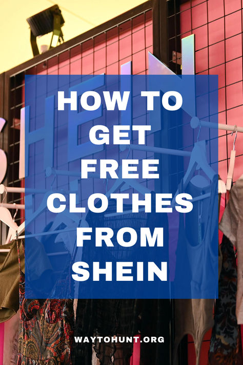 How to Get Free Clothes from Shein How To Get Free Shein Clothes, Shein Free Clothes, How To Get Free Stuff On Shein, How To Get Free Clothes From Shein, How To Get Free Clothes Online, How To Get Free Clothes, Where To Get Cheap Clothes, Best Shein Finds, Free Clothes Online