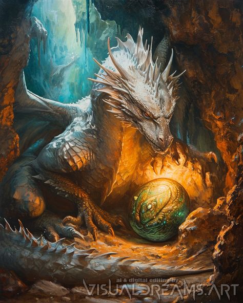 Mother dragon with her egg Mother Dragon, Elemental Dragons, Dragon Egg, Dragon Artwork, Egg Art, Fantasy Dragon, Fantasy Artist, Art Ideas, Fairy Tales