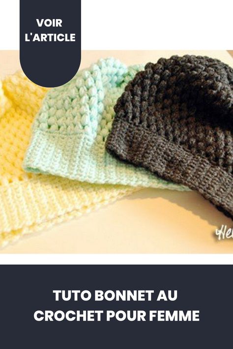 le tuto du bonnet, entier 🙂 j’espère que ça vous plaira 🙂 bises a toutes ! un grand pour ce tuto instructions écrites ici: tricotitricotontricotfacile.blogspot tutobonnetfemmeaucrochet bonnet facile et rapide à réaliser tout en les serrées au crochet. accessible aux débutantes, c’est un cadeau Vu sur p7.storage.canalblog.com Vu sur scrat.hellocoton.fr Vu sur i.pinimg.com , je vous propose dans ce nouveau tutoriel de réaliser un bonnet au crochet pour taille adulte vous trouverez ici des modèle Easy Crochet Bonnet, Bonnet Au Crochet, Crochet Bonnet Adult, One Size Crochet Bonnet, Adjustable Crochet Bonnet, Bonnet Crochet, Crochet