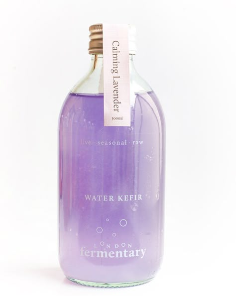 Calming Lavender — LF Lavender Products, Coconut Milk Bath, Handmade Soap Recipes, Lavender Water, Water Kefir, Drinks Packaging Design, Bottle Label Design, Cosmetic Packaging Design, Beauty Products Photography