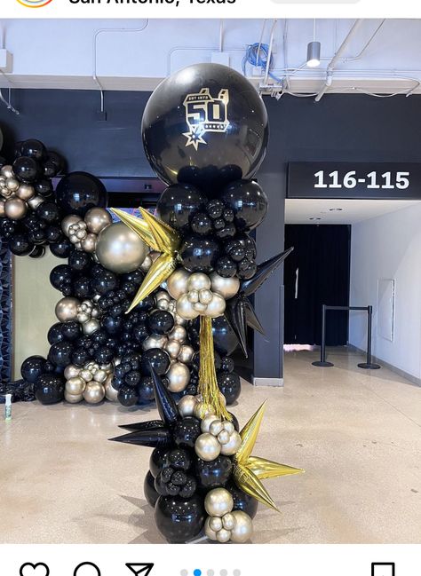 Balloons Columns Ideas, Graduation Balloon Columns Ideas, Balloon Column Ideas, Grad Balloon Columns, Column Balloons Ideas, 50th Birthday Balloon Columns, Graduation Balloon Column, Graduation Balloon Bouquets, Firework Balloon Column