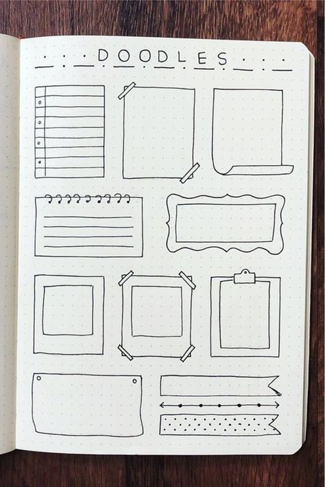 Want to add some fun doodles to your bullet journal!? Check out these super cute paper note doodle tutorials for inspiration! #bujo #doodles #bulletjournal #bujodoodle Fun Doodles, Bujo Doodles, Note Doodles, Paper Note, Cute Paper, Note Paper, Bullet Journal, Doodles, Super Cute