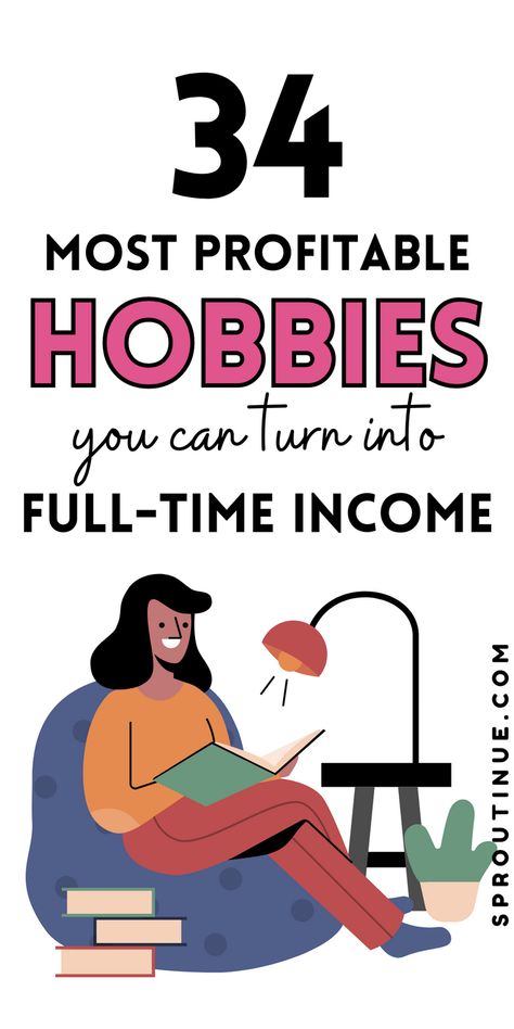 Find out if you hobby is among these fun hobbies that make money. Part Time Work, Ways To Earn Extra Money, Pinterest Tutorials, Amazon Jobs, Side Hustle Ideas At Home, Best Work From Home Jobs, Budgeting 101, Hobbies That Make Money, Online Side Hustles