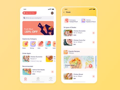 Home Page Design App, Home Page App Design, App Home Page Design, App Home Page, Mobile App Home Page Design, Delivery App Design, Home Page Ui Design Mobile App, Uxui Design, Food Delivery App Ui Design