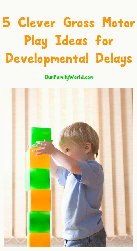 Trying to encourage your tot towards milestones & overcome developmental delays? Give these gross motor play tactics a go. Developmental Therapy, Global Developmental Delay, Therapy For Kids, Kids Therapy, Developmental Activities, Newborn Activities, Intervention Strategies, Child Development Activities, Development Milestones