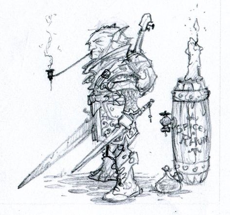 By Richard Whitters Richard Whitters, Awesome Sketches, Fantasy Play, Rpg Characters, Character Design Sketches, Fantasy Races, Concept Art Character, Dungeons And Dragons Characters, Fantasy Rpg