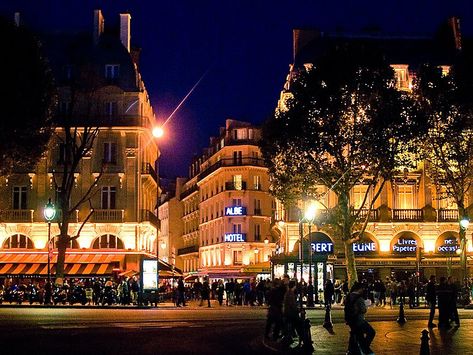 Latin Quarter in Paris, France | Quartier Latin is a traditional student quarter (many university buildings are located there - e.g. the Sorbonne University) that still retains its lively atmosphere. It got its name due to the ever present students who were taught many of their classes exclusively in Latin. Sorbonne University, Luxembourg Gardens, Movie Locations, Latin Quarter, Paris Paris, Travel Maps, Victor Hugo, Luxembourg, Plan Your Trip