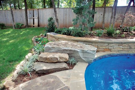 Blue Haven Pools, Inground Pool Designs, Rock Pictures, Diving Boards, Swimming Pool Photos, Pool Life, Pool Remodel, Pool Landscape Design, Swimming Pools Inground