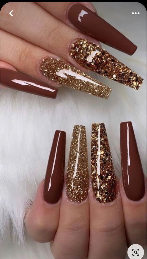 Trendy Fall Nail Designs, Fall Nails Acrylic, Autumn Nail, Stylish Nails Designs, Cute Acrylic Nail Designs, Fall Acrylic Nails, Long Acrylic Nails Coffin, Acrylic Coffin, Nails 2021