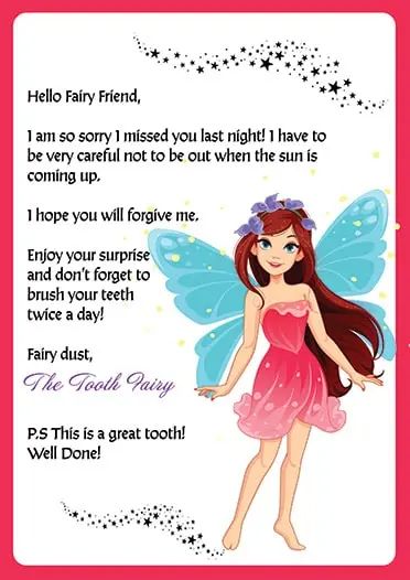 33 Free Printable Tooth Fairy Letter Templates & Certificates Tooth Fairy Letter Template, Fairy Templates, Record Chart, Tooth Fairy Certificate, Tooth Fairy Letter, Fairy Friends, Fairy Coloring, First Tooth, Baby Teeth