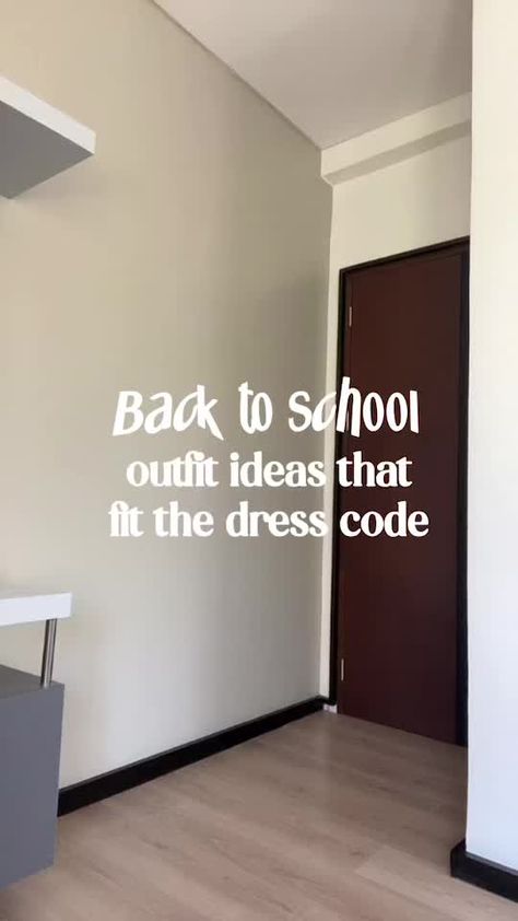 Outfits Dress Code Friendly, Dress Code Friendly Outfits, School Friendly Outfits, School Outfits Dress Code, Back To School Outfit Ideas, Friendly Outfits, Closet Basics, School Outfit Ideas, First Week Of School Ideas