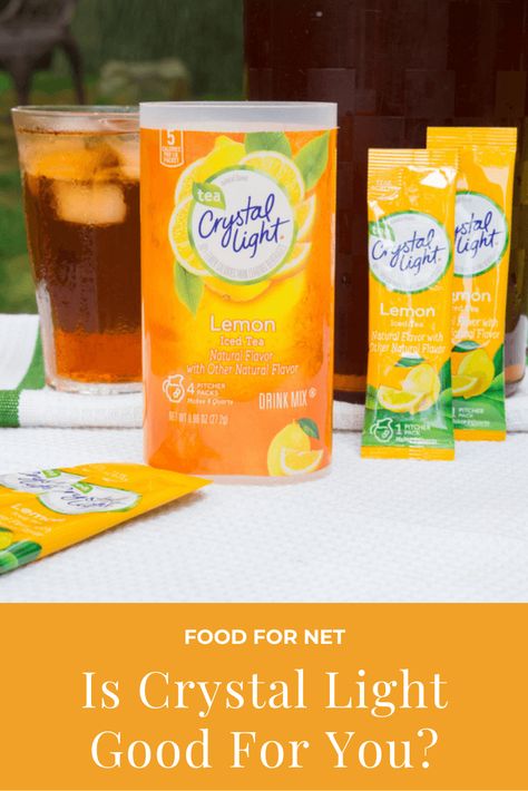 Crystal Light Drinks, Sugar Free Drinks, Sugar Intake, Healthy Choice, Raspberry Lemonade, Sugar Cravings, Crystal Light, Calorie Intake, Infused Water