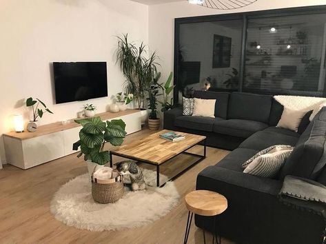 Small Living Room Decor, House Inside, Living Room Decor Modern, Living Room Decor Apartment, Living Room Inspo, A Living Room, Apartment Living Room, Small Living Room, Design Case