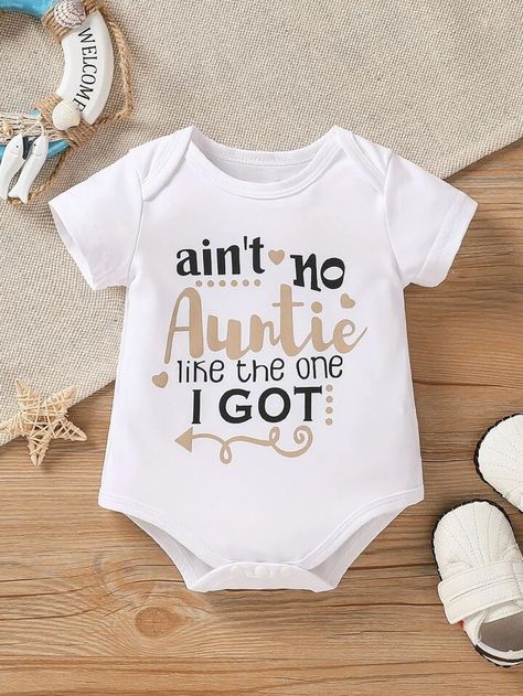 Baby Boy Slogan Graphic Bodysuit | SHEIN USA Childrens Clothing Boutique, Cool Baby, Baby Boy Onesies, Slogan Tee, Hello Baby, Children's Boutique, Niece And Nephew