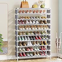 Open Shoe Rack, Space Saving Shoe Storage, 50 Pair Shoe Rack, Large Shoe Rack, Metal Shoe Rack, Shoe Rack With Shelf, Boot Storage, Shoe Storage Rack, Shoe Shelves