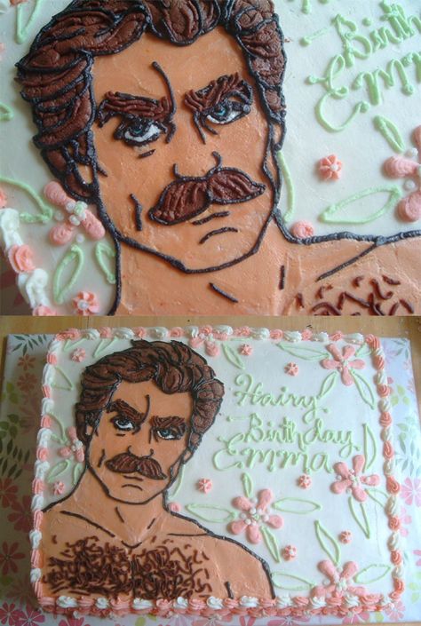 Tom Selleck Cake K Cake, Types Of Frosting, Cake Calories, Adult Gifts, Unsweetened Cocoa Powder, Tom Selleck, Just Eat It, Recipe Ingredients, Totally Awesome