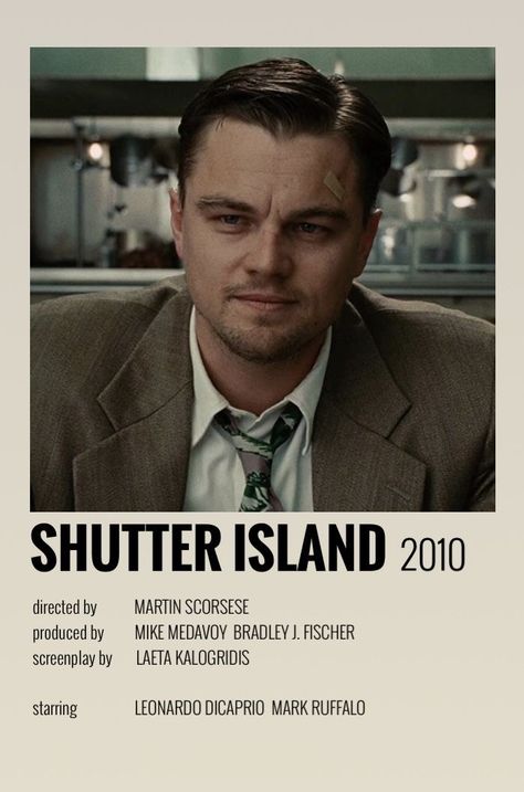 Movie Recs, Leonardo Dicaprio Movies, Films Posters, Emily Mortimer, Posters Movie, Movie Collage, Shutter Island, Classic Films Posters, Very Important Person