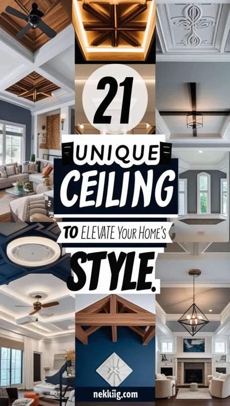 21 Ceiling Ideas: Best Designs with Tiles, Tin, Paint, Wood, and Drop Options - Nekig Tin Tiles, Paint Wood, Ceiling Ideas, Blank Canvas, Painting On Wood, Home Design, Cool Designs, Tin, Ceiling