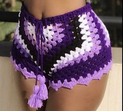 Crochet Pentagon, Crochet Shorts Pattern, Crochet Hat Free, Crochet Design Pattern, Crochet Clothing And Accessories, Crochet Hats Free Pattern, Crochet Shorts, Crochet Booties, Crochet Fashion Patterns