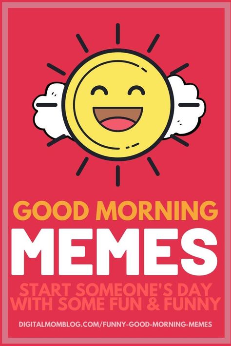 Start your day (or a friend's day) with some happy, motivational and funny good morning memes. Good Morning Best Friend Funny, Good Morning Co Workers Funny, Good Morning My Friend Funny, Good Wednesday Morning Funny, Happy Day Quotes Smile Funny, Funny Good Morning Quotes For Friends, Funny Good Morning Images Smile, Funny Good Morning Quotes For Him, Happy Good Morning Quotes Smile