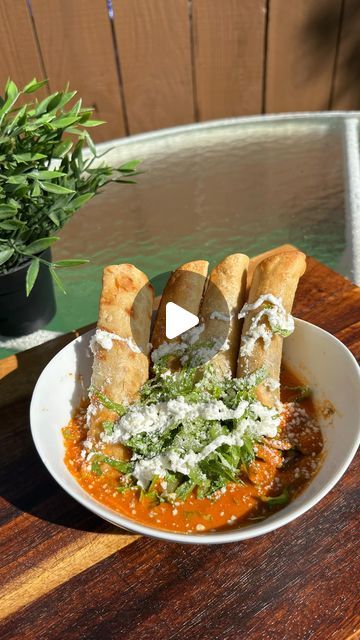 Fabiola Nuno on Instagram: "Flautas Ahogadas en Salsa Roja 

@losaltos_foods 

YT y TikTok 
@cocinandoconfaby 

#momscooking #foodism #foodreels #comida #mexicanfood #foodislife #flautas #flautasmexicanas #flautasahogadas #salsaroja #hispanicrecipes #porktacos #comfortfood #homemaderedsauce" Flautas Ahogadas, Casserole Recipes, Tacos, Sauce, On Instagram, Instagram