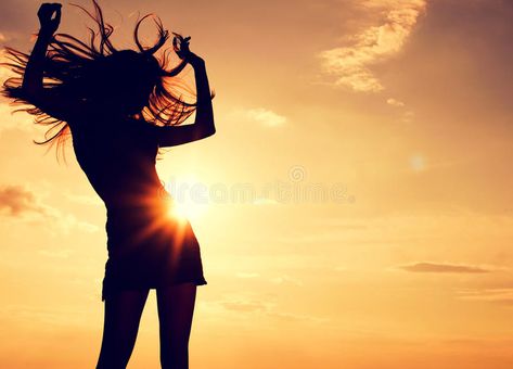 Happiness, dance. Beautiful happy woman dancing, sunrise , #spon, #Beautiful, #dance, #Happiness, #happy, #sunrise #ad Dance Women, African Dance, Dance Images, Dancing Aesthetic, People Dancing, Happy Dance, Music Wall Art, Wild Woman, Dance Poses