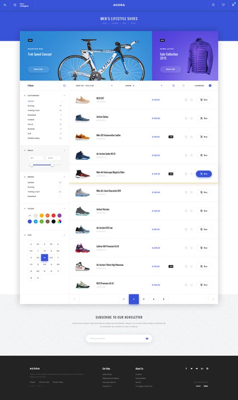 Product List Design Website, Product Listing Page Design, Ecommerce Web Design, Ecommerce Template, Ecommerce Design, Ecommerce Website Design, Dashboard Design, Ui Design Inspiration, Web Inspiration