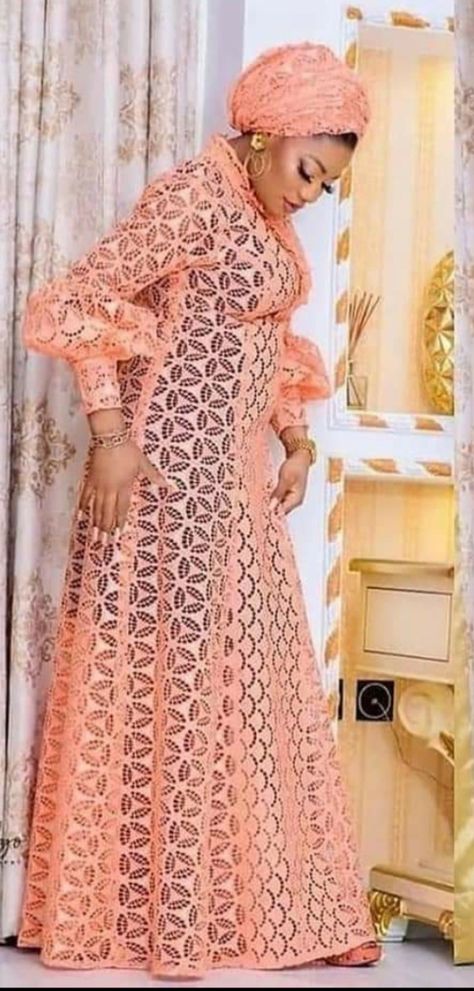 Buobuo Lace Gown, African Lace Dresses Gowns, Lace Boubou Styles For Women, Fall Wedding Guest Outfit, Nigerian Lace Dress, Boubou Styles For Women, Kaftan Styles, Nigerian Lace Styles Dress, Long African Dresses