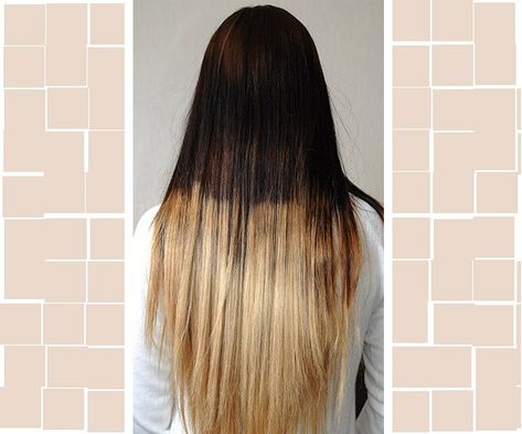 Bad Ombre Hair: We Have a Serious Disconnect Bad Ombre Hair, Bad Blonde Hair, Bad Hair Dye Job, Ombre Hair Dye, Diy Ombre Hair, Dyed Hair Ombre, Dyed Hair Purple, Golden Blonde Hair, Ombre Hair Blonde